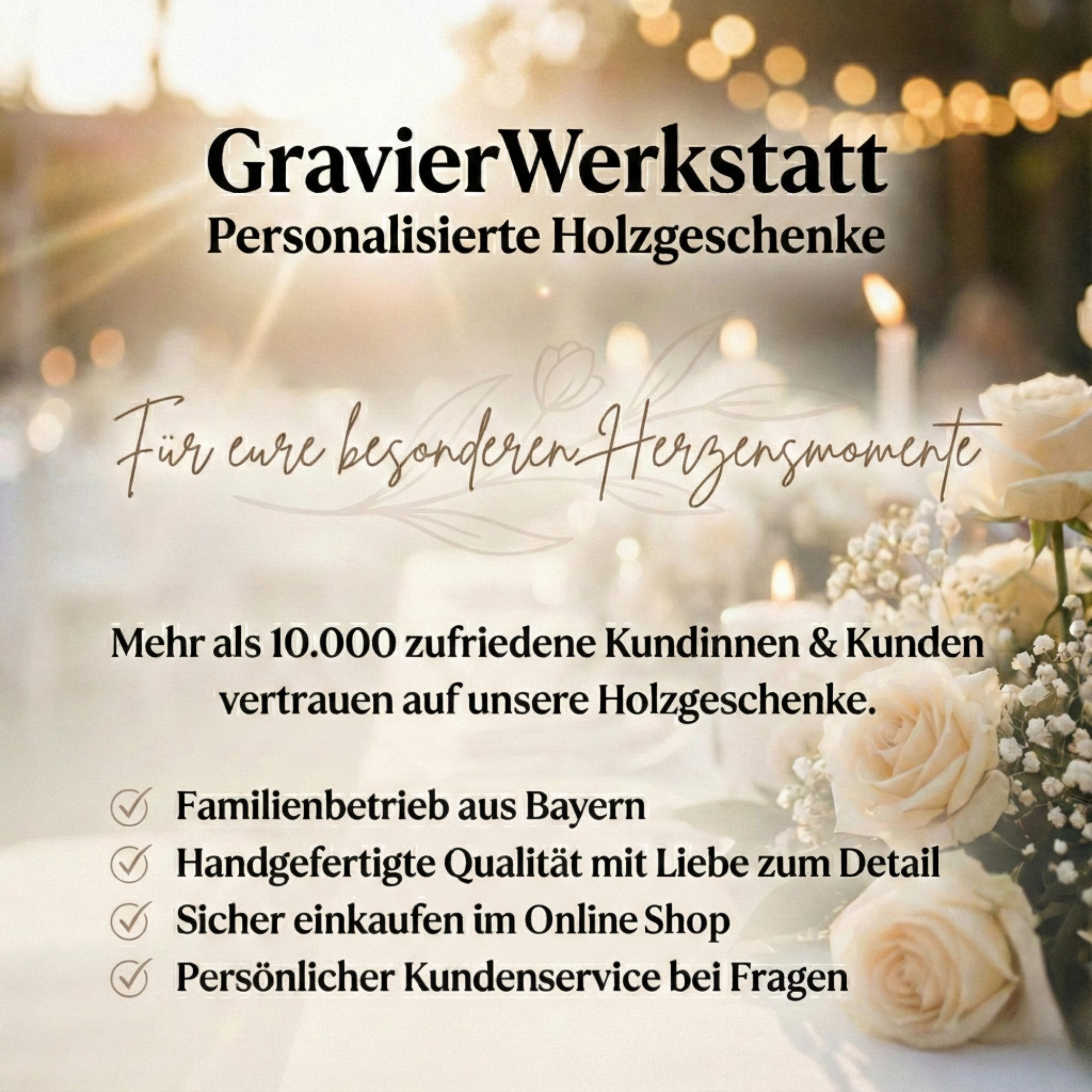 Holz Deko Schild – Silberne Hochzeit | Personalisierbar