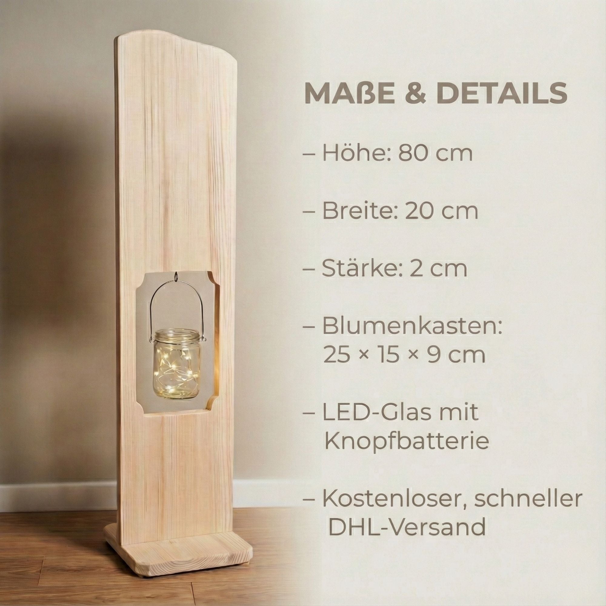 Holz Deko Schild – Oma & Opa – Die Schutzengel eines jeden Kindes – Personalisiert mit Namen – Lasergravur